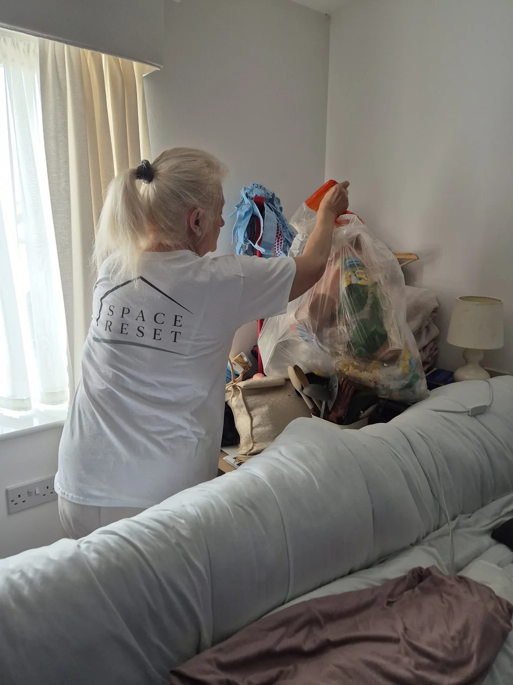 Gradual hoarding support carried out by the Space Reset team